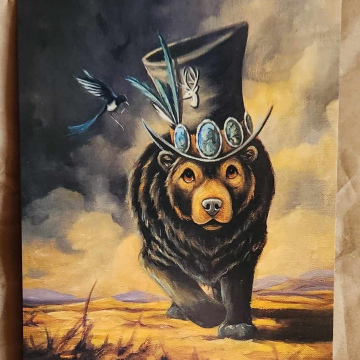 Nique the Walking Bear